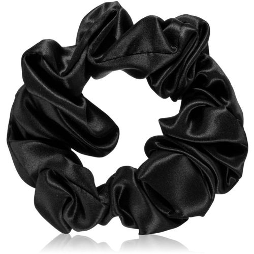 Silk Scrunchie coletero de seda Black 1 ud - Crystallove - Modalova