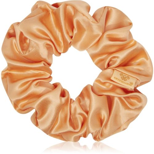 Mulberry Silk Scrunchie silk scrunchie Peach fuzz 1 pc - Crystallove - Modalova