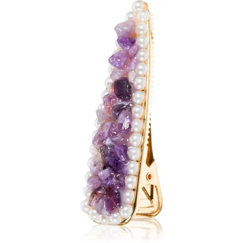 Amethyst Hair Clip pasador para el cabello 1 ud - Crystallove - Modalova