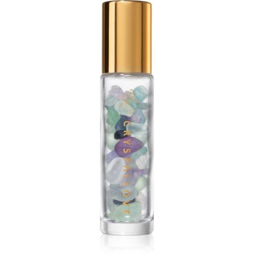 Fluorite Rainbow Oil Bottle Roll-on con cristales recargable 10 ml - Crystallove - Modalova
