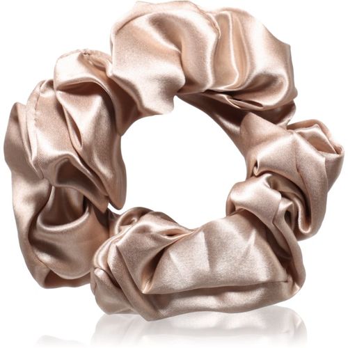 Silk Scrunchie coletero de seda Gold 1 ud - Crystallove - Modalova