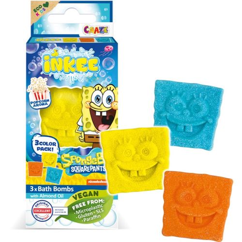 INKEE SpongeBob bomba de baño para niños 3x15 g - Craze - Modalova