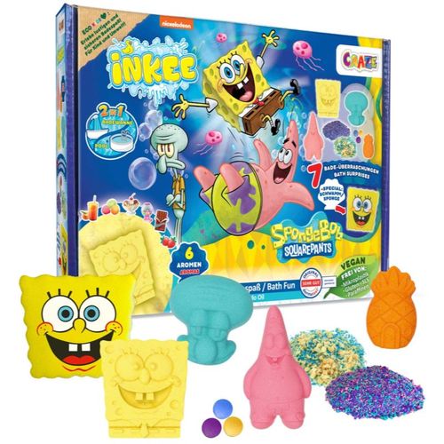 SpongeBob Gift Box bombas de baño efervescentes en envoltorio de regalo - Craze - Modalova