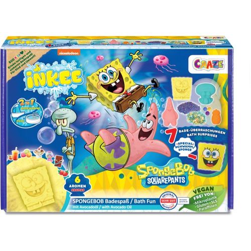 SpongeBob Gift Box bombas de baño efervescentes en envoltorio de regalo - Craze - Modalova