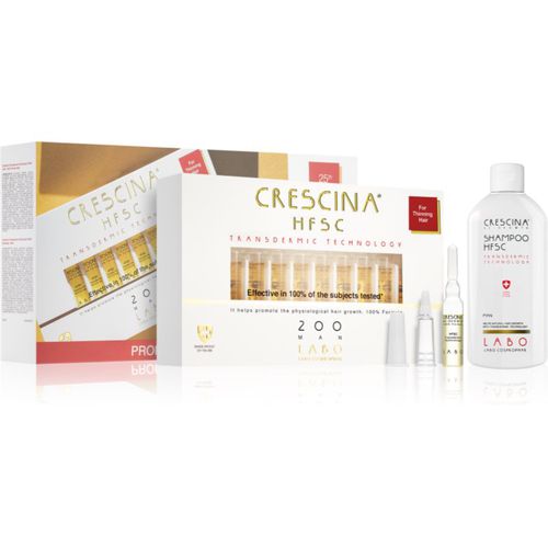 Transdermic 200 Re-Growth lote de regalo para estimular el crecimiento del cabello para hombre - Crescina - Modalova