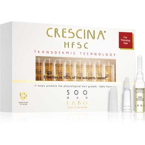 Transdermic 500 Re-Growth Pflege zur Förderung des Haarwachstums für Herren 20x3,5 ml - Crescina - Modalova