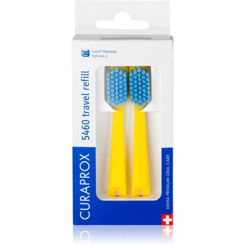 Travel Set 2-pack set di cosmetici da viaggio testina di ricambio yellow 2 pz - Curaprox - Modalova