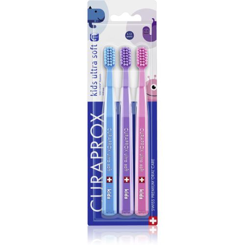 Kids Ultra Soft cepillo de dientes para niños 3 ud - Curaprox - Modalova