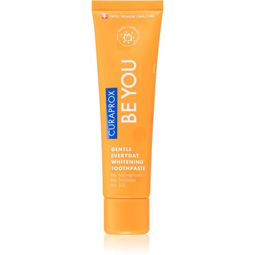 Be You pasta dentífrica regeneradora con efecto blanqueador sabor a melocotón y albaricoque 60 ml - Curaprox - Modalova