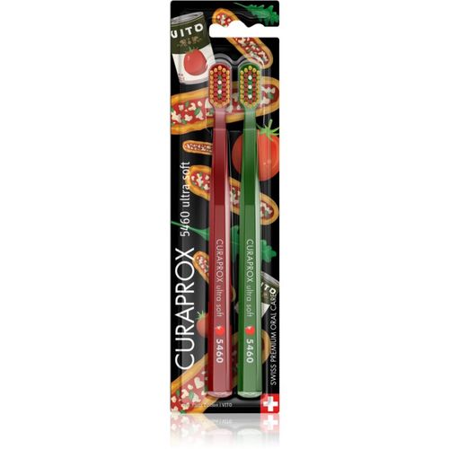 CS 5460 Pizza Edition cepillos de dientes 2 ud - Curaprox - Modalova