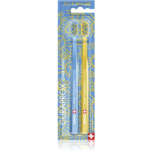 CS 12460 velvet Beach Edition cepillos de dientes 2 ud - Curaprox - Modalova