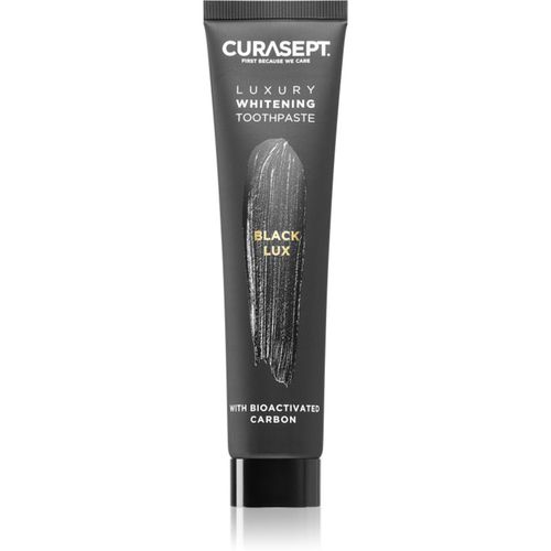 Black Lux pasta de dientes blanqueadora con carbón negro con efecto blanqueador 75 ml - Curasept - Modalova