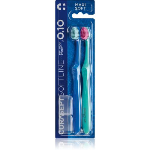 Softline 0.10 Maxi Soft 2Pack cepillo de dientes 2 ud - Curasept - Modalova