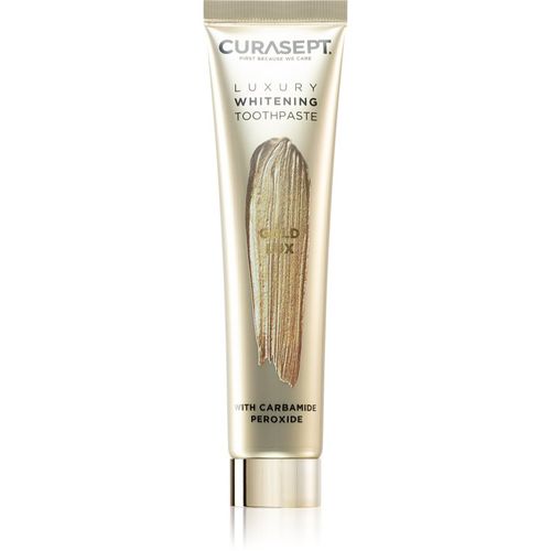 Gold Lux Toothpaste pasta de dientes blanqueadora con carbón activo 75 ml - Curasept - Modalova