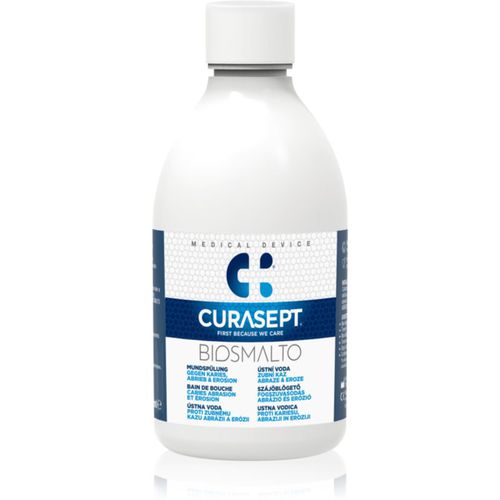 Biosmalto Caries Abrasion & Erosion enjuague bucal para fortalecer y restaurar el esmalte dental 300 ml - Curasept - Modalova