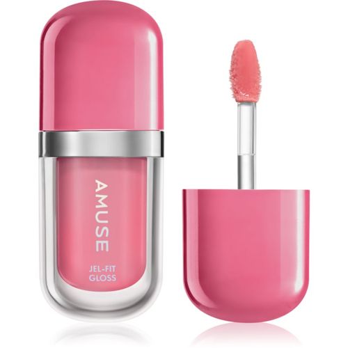 Jel-Fit Gloss brillo de labios hidratante con efecto voluminizador tono Spring Rose 3.8 g - AMUSE - Modalova