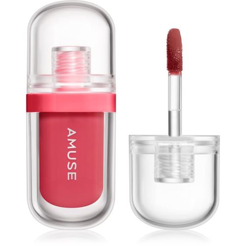 Jel-Fit Tint brillo de labios de larga duración de hidratación intensa tono 07 Caramel 3.8 g - AMUSE - Modalova