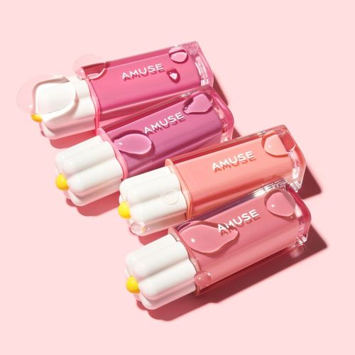 Dew Tint brillo de labios de larga duración con efecto humectante tono 02 Breeze 4 g - AMUSE - Modalova
