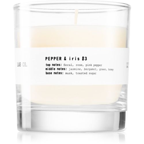 Lab Co. Pepper & Iris vela perfumada 200 g - The Olphactory - Modalova