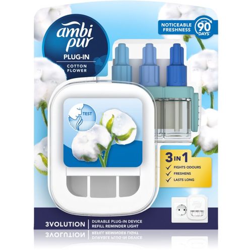 Volution Cotton Flower ambientador eléctrico con recarga 20 ml - AmbiPur - Modalova