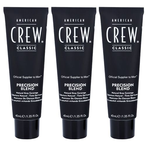 Classic Precision Blend Haarfarbe für graues Haar Farbton 7-8 Light 3x40 ml - American Crew - Modalova