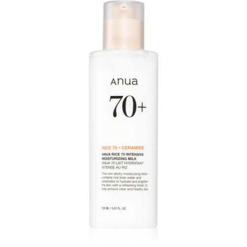 Rice 70 Intensive Moisturizing Milk leche hidratnte iluminadora para el rostro 150 ml - Anua - Modalova