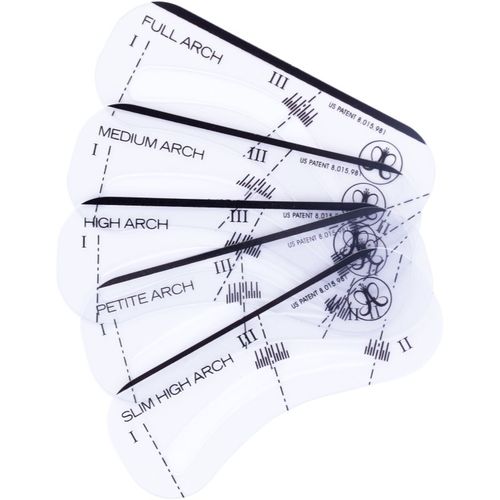 Brow Stencils plantillas de cejas 5 ud - Anastasia Beverly Hills - Modalova