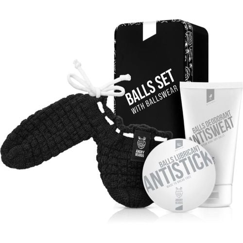 Antisweat & Antistick Balls Set confezione regalo per uomo - Angry Beards - Modalova