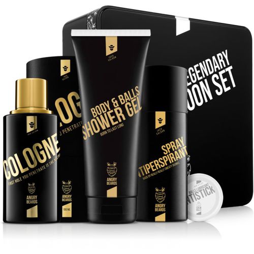 Jack Saloon Legendary Set confezione regalo per uomo - Angry Beards - Modalova