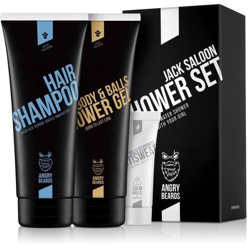 Jack Saloon Shower Set set para hombre - Angry Beards - Modalova