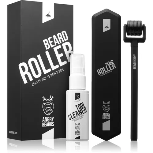 Beard Roller tratamiento de crecimiento de la barba - Angry Beards - Modalova