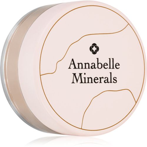 Coverage Mineral Foundation maquillaje mineral en polvo para un look perfecto tono Natural Light 4 g - Annabelle Minerals - Modalova