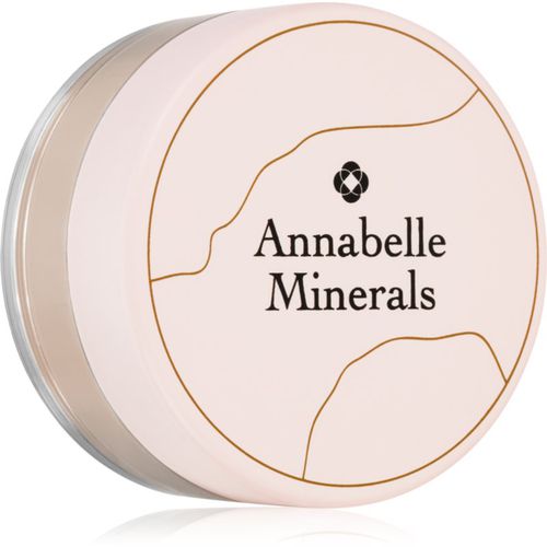 Matte Mineral Foundation Puder-Make Up mit Mineralien für mattes Aussehen Farbton Natural Fairest 4 g - Annabelle Minerals - Modalova