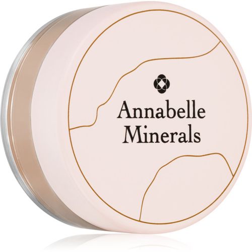 Radiant Mineral Foundation Puder-Make Up mit Mineralien zur Verjüngung der Gesichtshaut Farbton Natural Light 4 g - Annabelle Minerals - Modalova