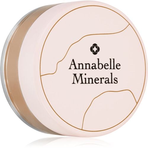 Radiant Mineral Foundation Puder-Make Up mit Mineralien zur Verjüngung der Gesichtshaut Farbton Golden Medium 4 g - Annabelle Minerals - Modalova