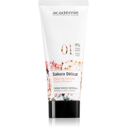 Sakura Délicat Imperial Hand Cream crema hidratante para manos y uñas con vitamina E 30 ml - Académie Scientifique de Beauté - Modalova