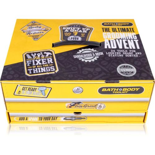 Advent Calendar Bath & Body Toolkit calendario de adviento para hombre 1 ud - Accentra - Modalova