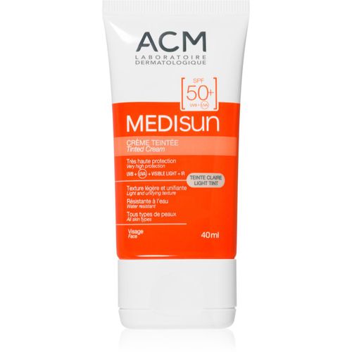 Medisun crema protettiva SPF 50+ colore Light 40 ml - ACM - Modalova