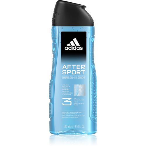 After Sport gel de ducha para hombre 400 ml - Adidas - Modalova