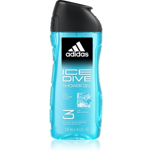 Ice Dive gel de ducha para hombre 250 ml - Adidas - Modalova