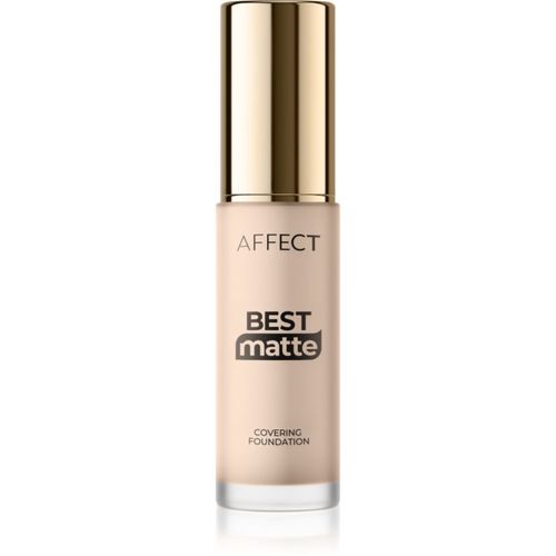 Best Matte maquillaje de larga duración con efecto mate tono 1N 30 ml - Affect - Modalova