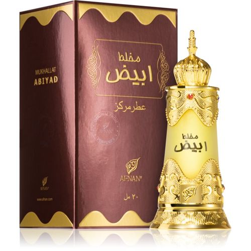 Mukhallat Abiyad aceite perfumado unisex 20 ml - Afnan - Modalova