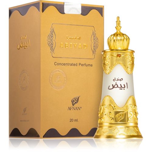 Sandal Abiyad aceite perfumado unisex 20 ml - Afnan - Modalova