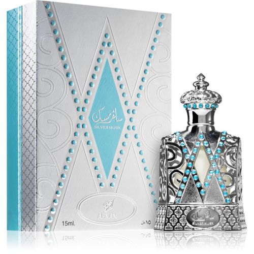 Silver Musk aceite perfumado unisex 15 ml - Afnan - Modalova