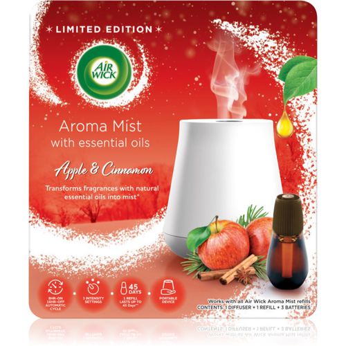 Aroma Mist Magic Winter Apple & Cinnamon diffusore di aromi con ricarica + batteria White Difuser 20 ml - Air Wick - Modalova