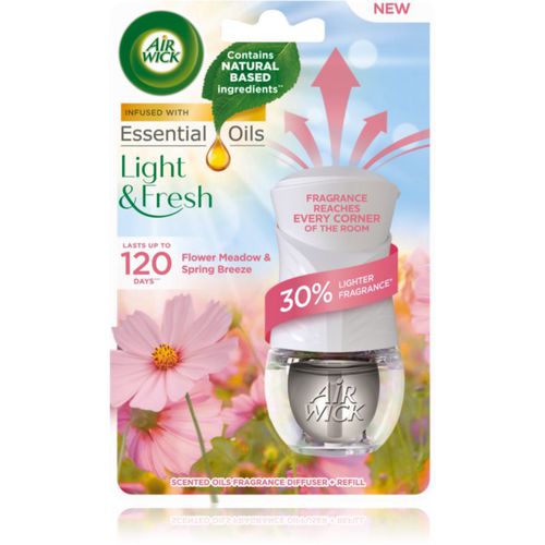 Light & Fresh Flower Meadow & Spring Breeze ambientador eléctrico con recarga 19 ml - Air Wick - Modalova