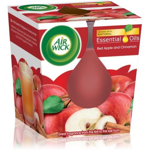 Essential Oil Red Apple & Cinnamon vela perfumada 105 g - Air Wick - Modalova