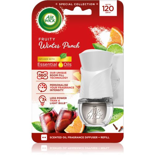 Electric Winter Punch diffusore elettrico per ambienti con ricarica 19 ml - Air Wick - Modalova