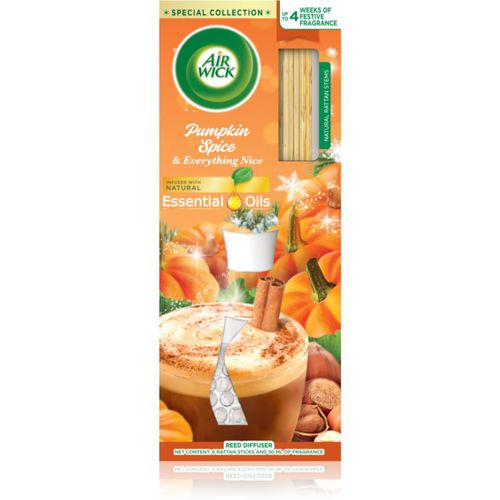 Reed Diffuser Pumpkin Spice & Everything Fine difusor de aromas con esencia 25 ml - Air Wick - Modalova