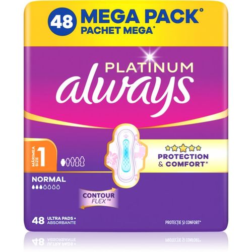 Platinum Normal Size 1 compresas con alas 48 ud - Always - Modalova